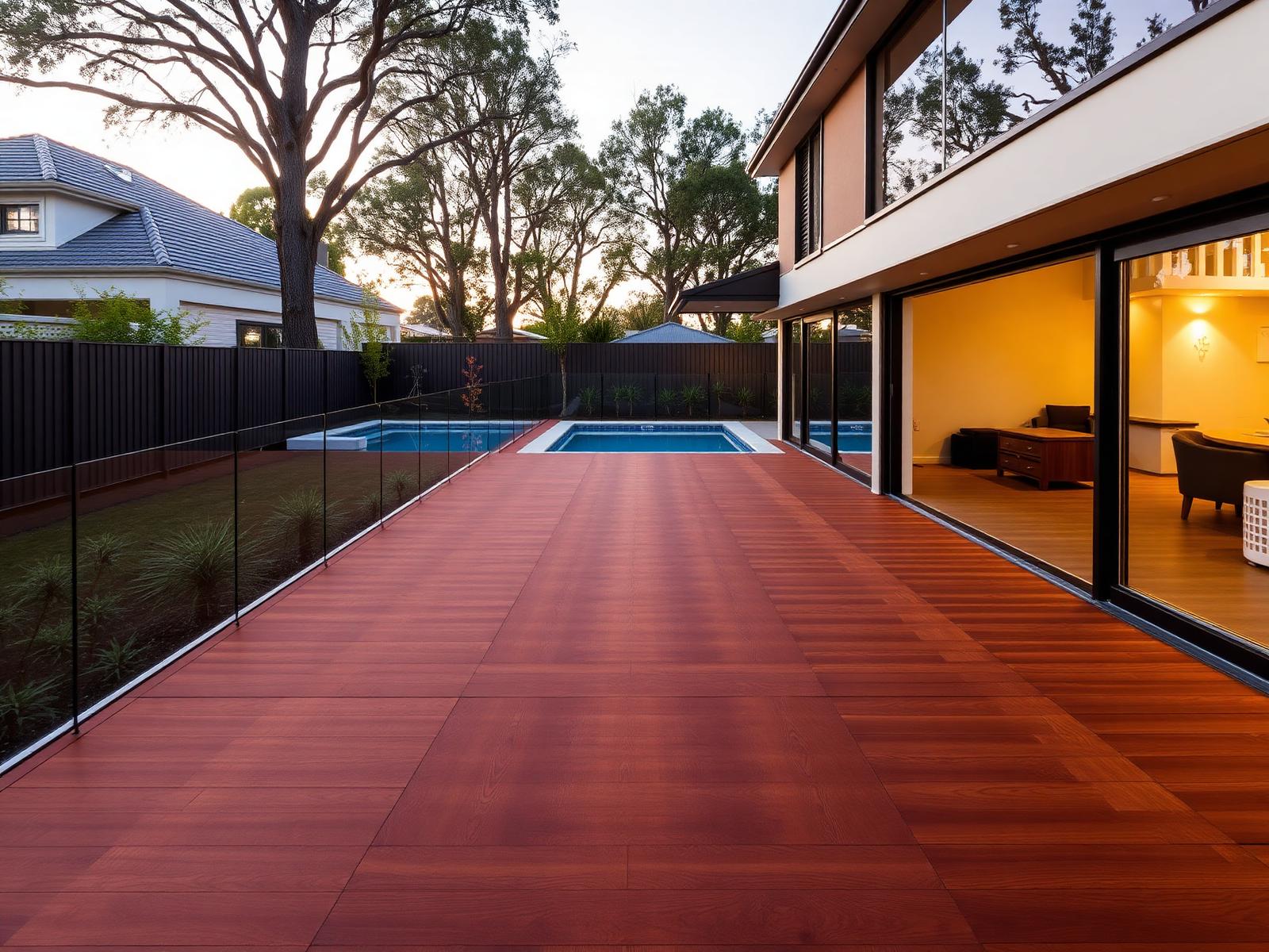 Spotted Gum Decking project by Deckitoutdecks