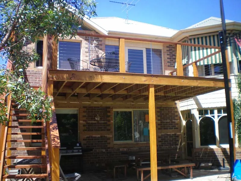Outdoor deck and pergola project 26 by Deck It Out Decks & Pergolas — Melbourne