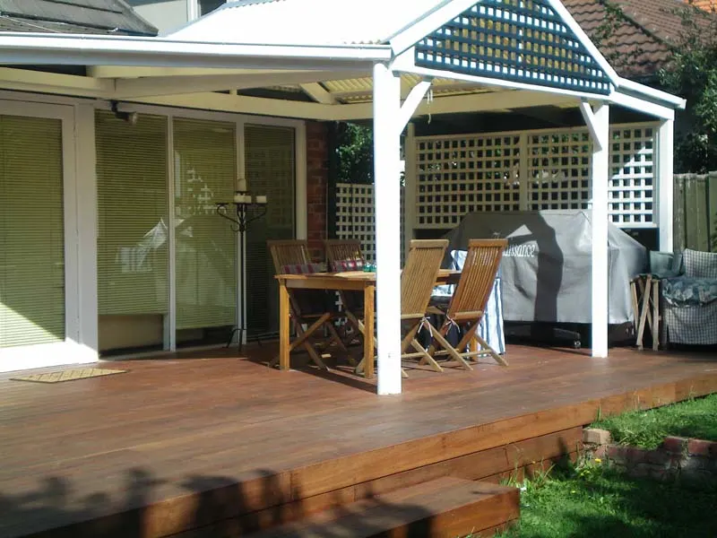 Outdoor deck and pergola project 33 by Deck It Out Decks & Pergolas — Melbourne