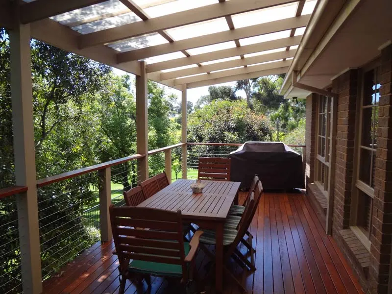 Indoor outdoor room project 20 by Deck It Out Decks & Pergolas — Melbourne