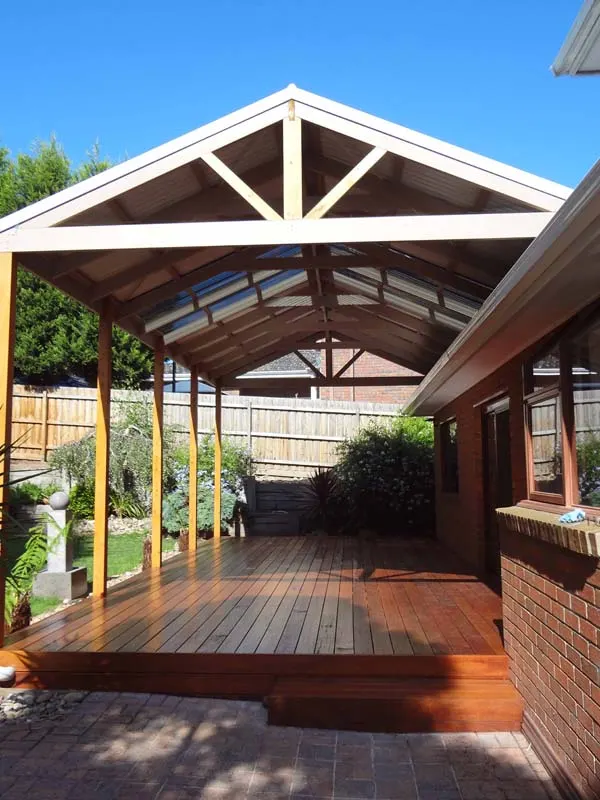 Indoor outdoor room project 23 by Deck It Out Decks & Pergolas — Melbourne