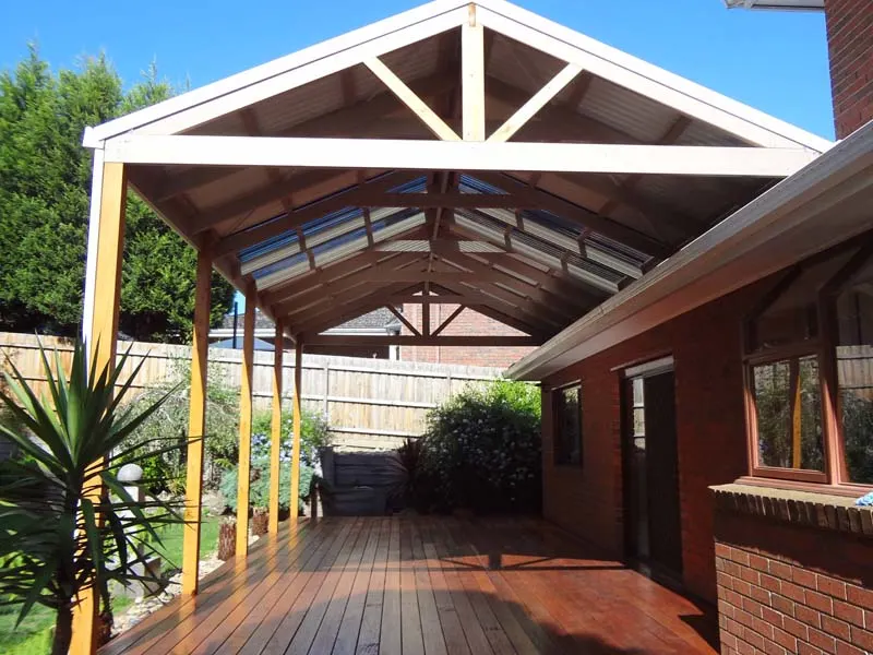 Timber pergola project 4 by Deck It Out Decks & Pergolas — Melbourne