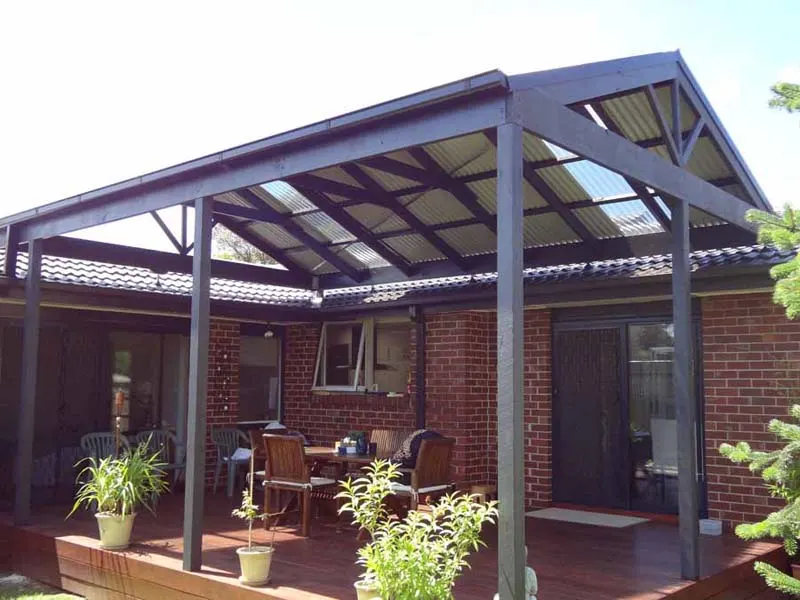 Timber pergola project 7 by Deck It Out Decks & Pergolas — Melbourne