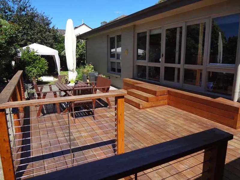 Outdoor deck and pergola project 52 by Deck It Out Decks & Pergolas — Melbourne
