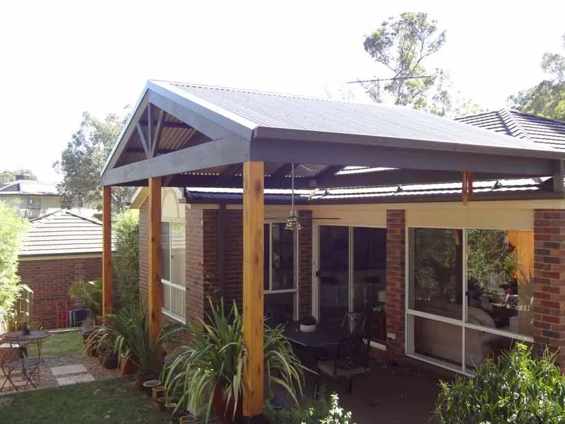 Timber pergola project 9 by Deck It Out Decks & Pergolas — Melbourne