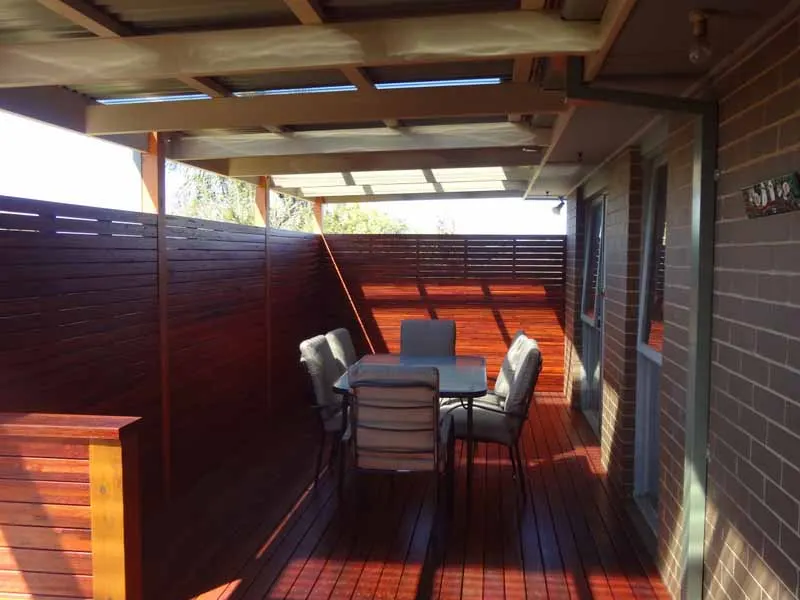 Indoor outdoor room project 28 by Deck It Out Decks & Pergolas — Melbourne