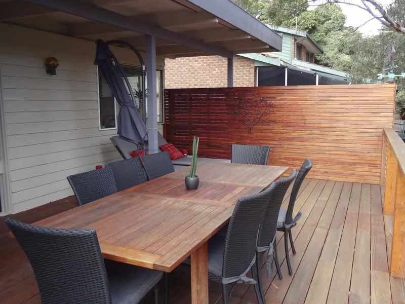Outdoor deck and pergola project 56 by Deck It Out Decks & Pergolas — Melbourne