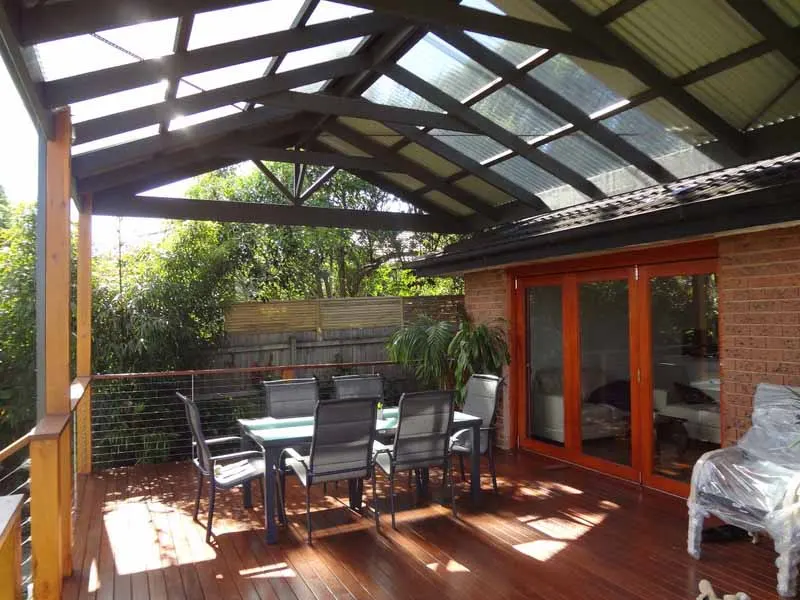 Indoor outdoor room project 44 by Deck It Out Decks & Pergolas — Melbourne