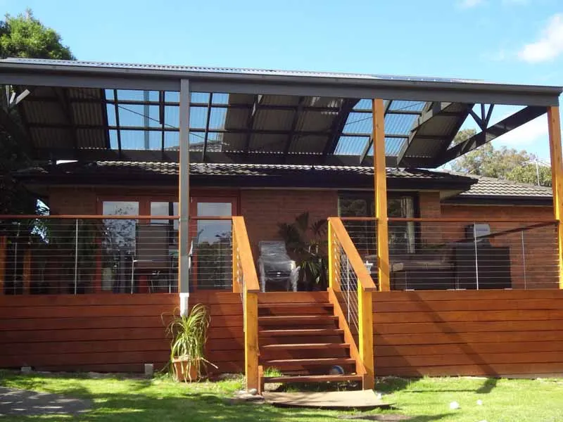 Indoor outdoor room project 45 by Deck It Out Decks & Pergolas — Melbourne