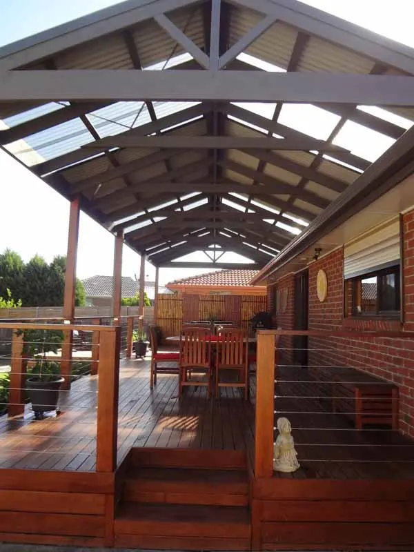 Timber pergola project 13 by Deck It Out Decks & Pergolas — Melbourne