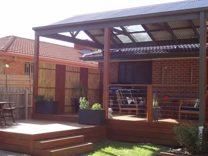 Outdoor deck and pergola project 58 by Deck It Out Decks & Pergolas — Melbourne