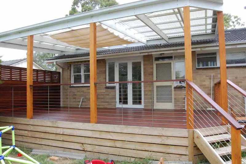 Outdoor deck and pergola project 59 by Deck It Out Decks & Pergolas — Melbourne