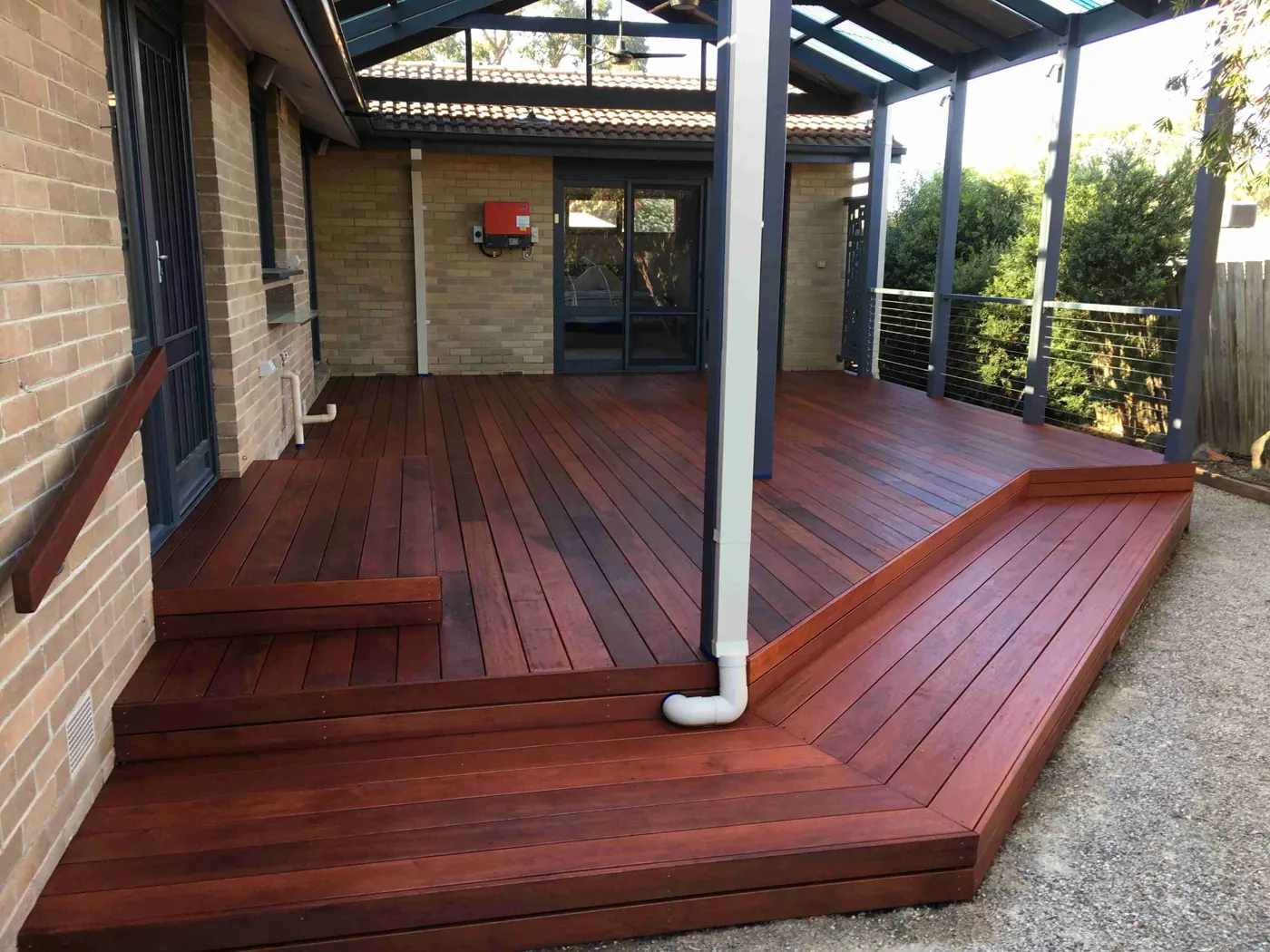 Outdoor deck and pergola project 60 by Deck It Out Decks & Pergolas — Melbourne