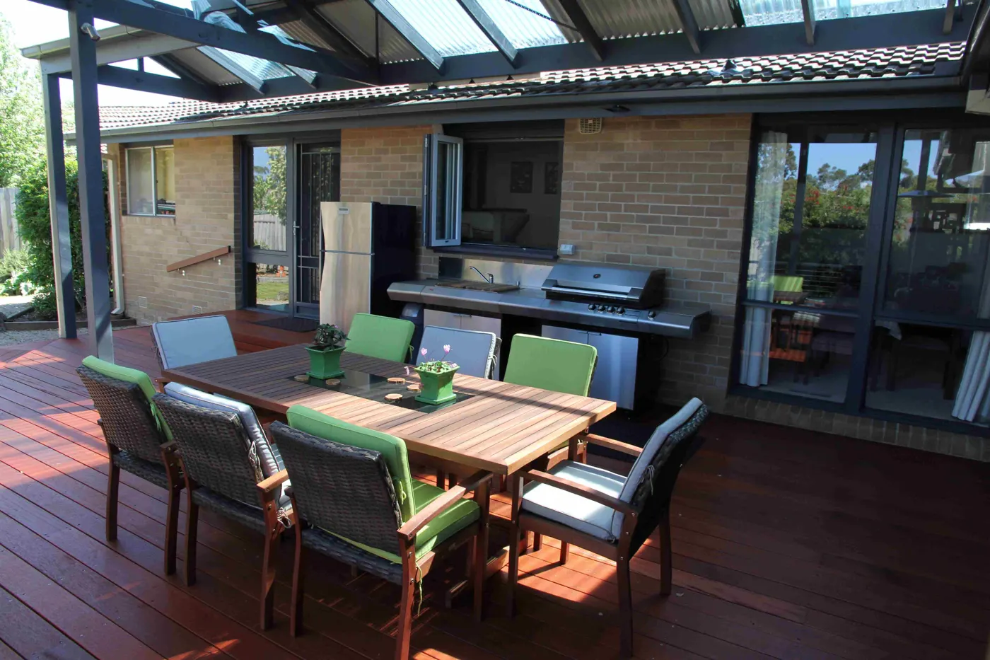 Indoor outdoor room project 46 by Deck It Out Decks & Pergolas — Melbourne