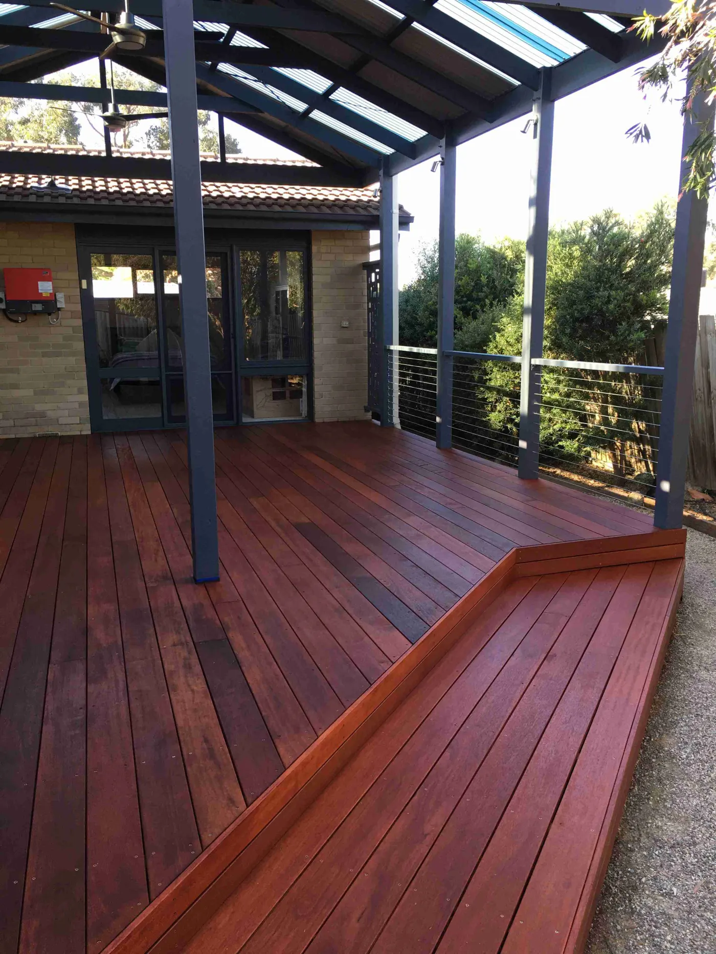 Outdoor deck and pergola project 61 by Deck It Out Decks & Pergolas — Melbourne