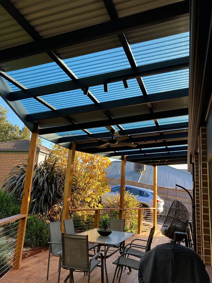 Timber pergola project 16 by Deck It Out Decks & Pergolas — Melbourne
