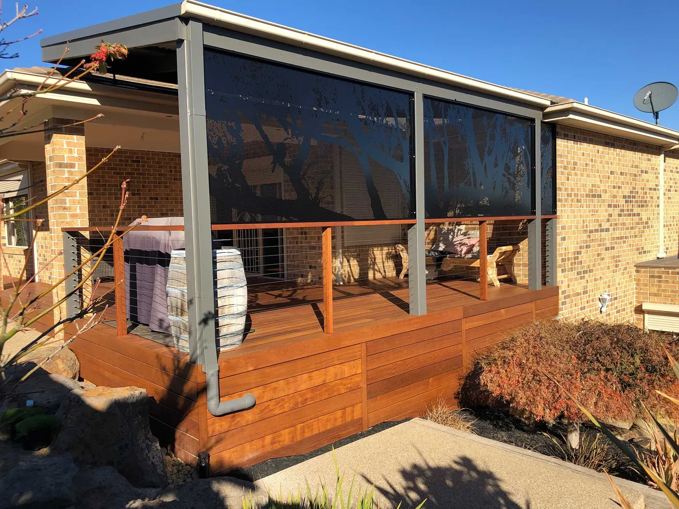 Outdoor deck and pergola project 66 by Deck It Out Decks & Pergolas — Melbourne
