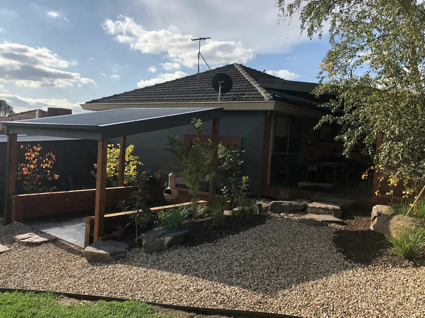 Before and after deck renovation project 9 by Deck It Out Decks & Pergolas — Melbourne