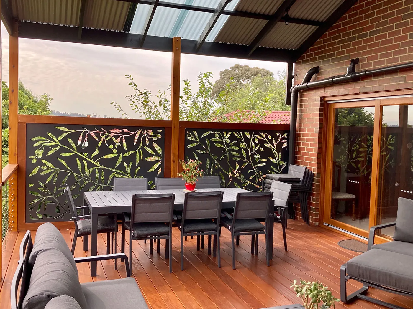 Indoor outdoor room project 50 by Deck It Out Decks & Pergolas — Melbourne